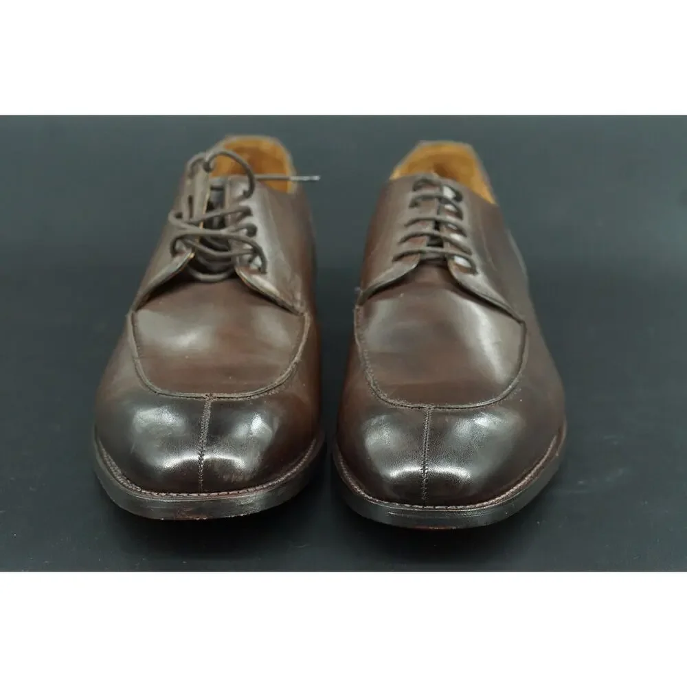 Allen Edmonds Watson Split Toe Derby Oxford Men Shoes Size 8 Brown New $395